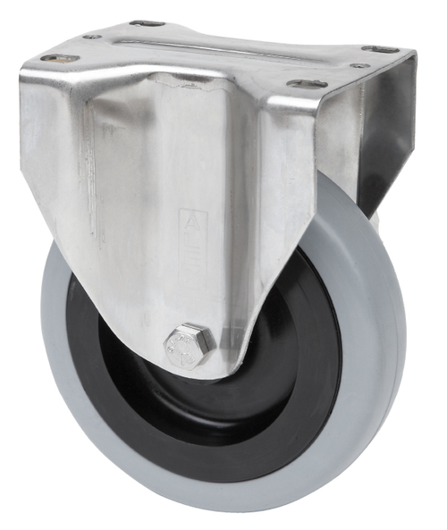 Ruedas ZVI INOX-PGA  Fijo /Platina/Sin Freno