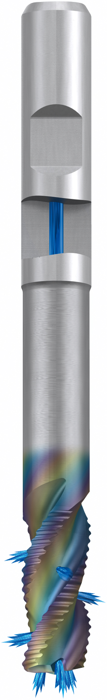 Fresa frontal HSSE-PM Alu- Cut larga WR CRN ICRA