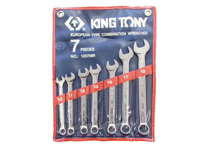 Estuche de llaves combinadas métricas