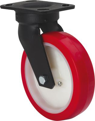 Ruedas GT-PO  Giratorio /Platina/Sin Freno