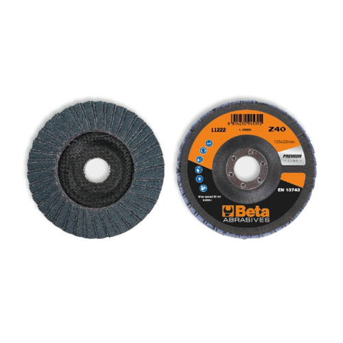 Discos de láminas con tela abrasiva de circonio, s