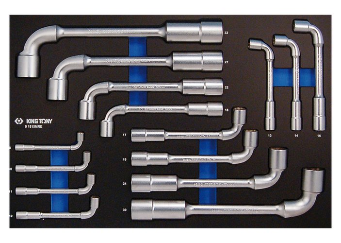 Bandeja EVAWAVE de llaves de pipa 6xbi-hexagonal-