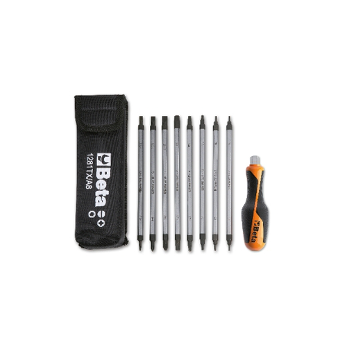 Surtido de 8 varillas reversibles y 1 accesorio, e