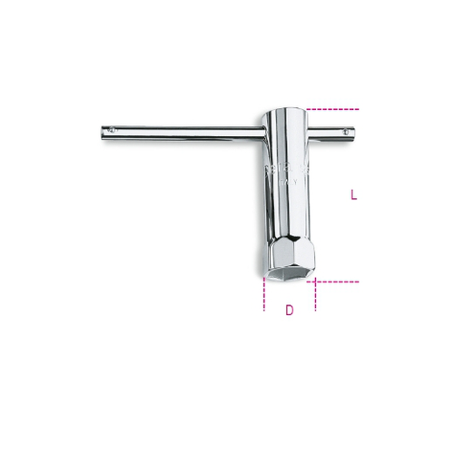 Llave tubular para bujías