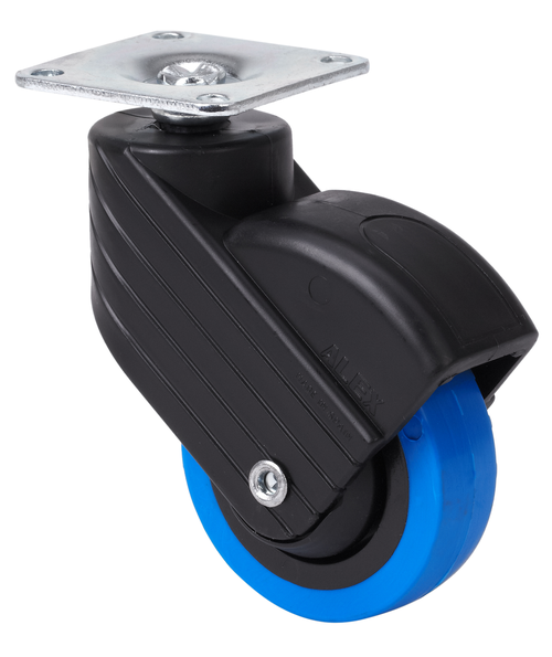 Ruedas HP-PUA  Giratorio /Platina/Sin Freno