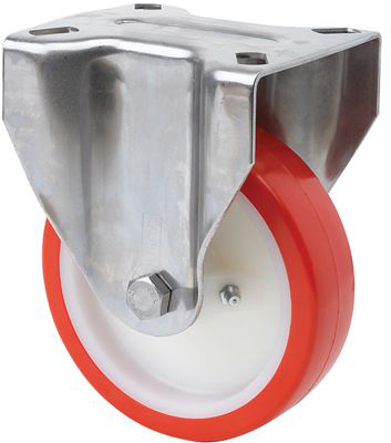 Ruedas ZVI INOX-PO  Fijo /Platina/Sin Freno