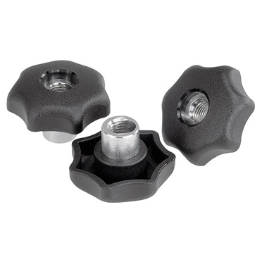 Empuñaduras estrella con función sujeción rápida