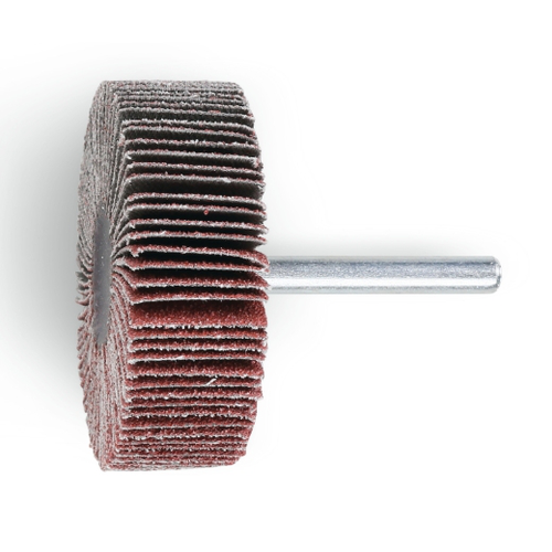 Ruedas de láminas con mango, tela de corindón