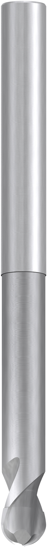 Fresa esférica de MD Alu-Cut extra larga tipo W