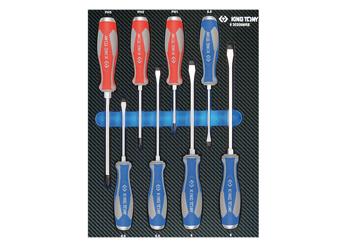 Bandeja EVAWAVE de destornilladores varilla pasan