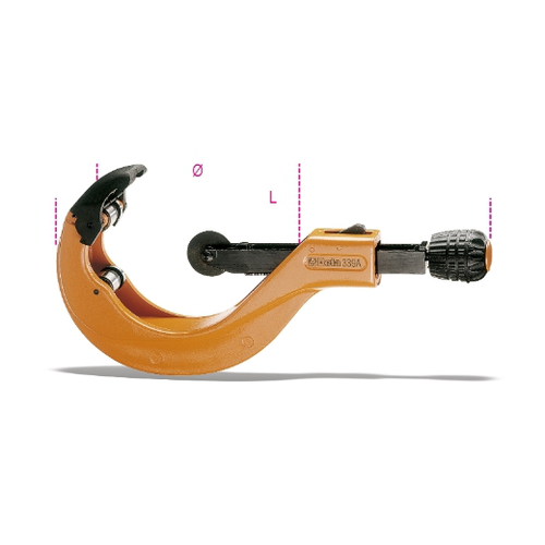 Cortatubos telescópicos rápidos para tubos de plás