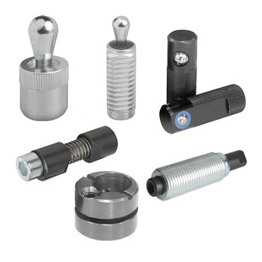 Piezas de presión laterales con resorte