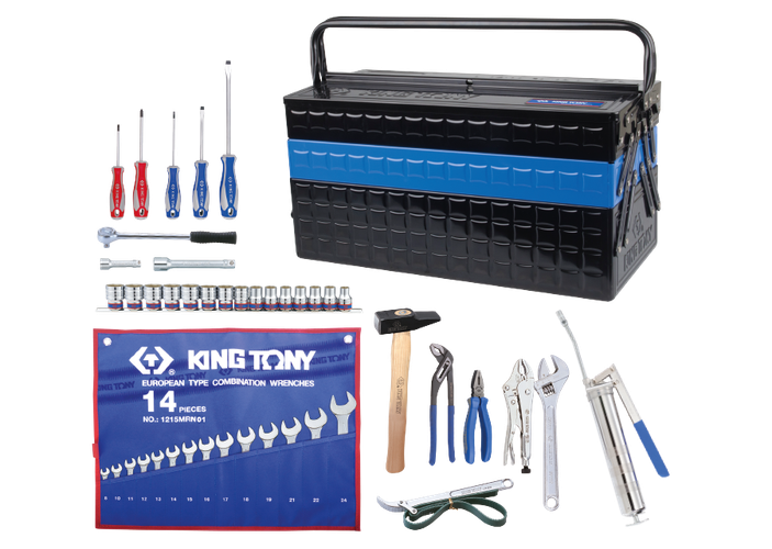 Caja de herramientas completa - 44 piezas