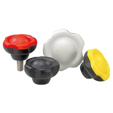 Empuñaduras en estrella de cinco picos