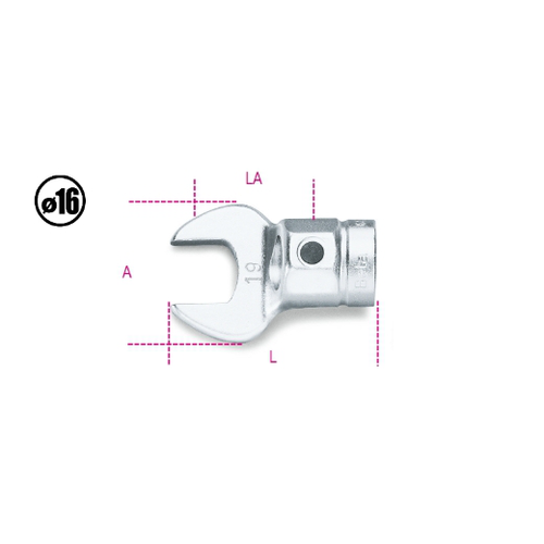 Llaves fijas para barras dinamométricas