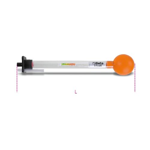 Densímetro de líquidos de la batería