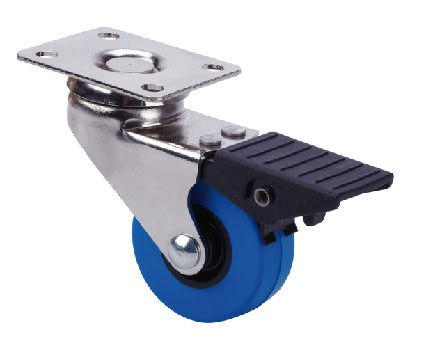 Ruedas BD-PUA  Giratorio /Platina/Freno Rueda