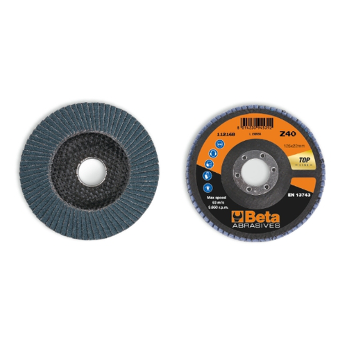 Discos de láminas con tela abrasiva de circonio, s