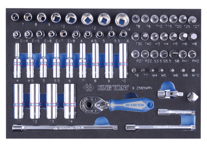 Bandeja EVAWAVE de vasos y accesorios 1/4" en métr