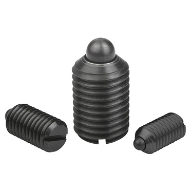 Piezas presión resorte,ranura, perno presión,acero