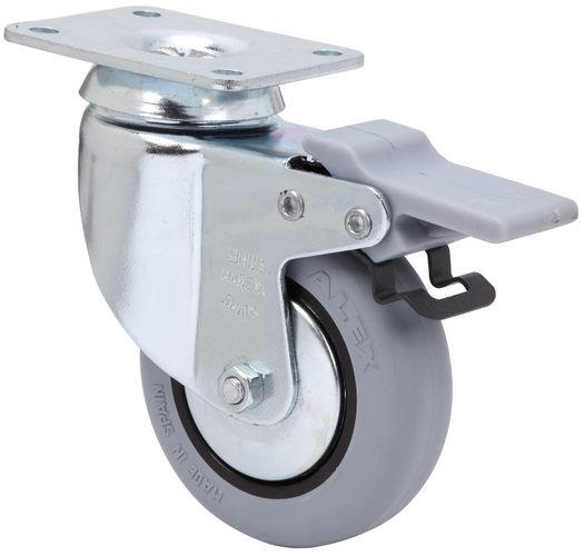 Ruedas BH-PGI  Giratorio /Platina/Freno Rueda y So