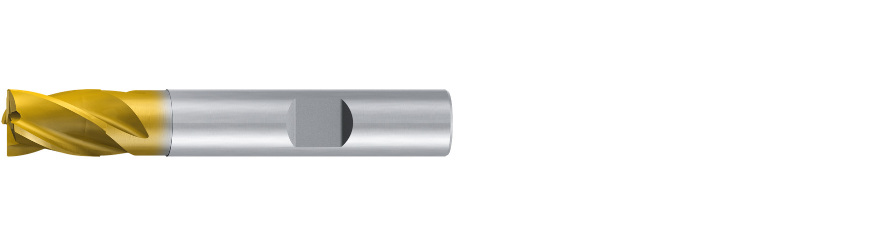 TiNox-Cut fresa frontal MD Base corta N TIN/TIALN