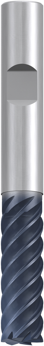 Fresa frontal MD Hard-Cut extra larga tipo H TIALN