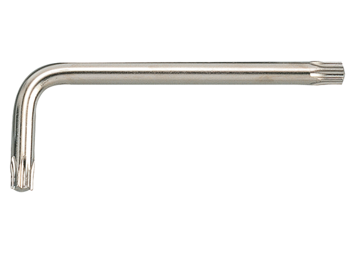 Llave macho acodada RESISTORX® corta