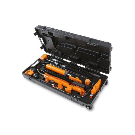 Bomba oleodinámica de 10 t y kit de accesorios par