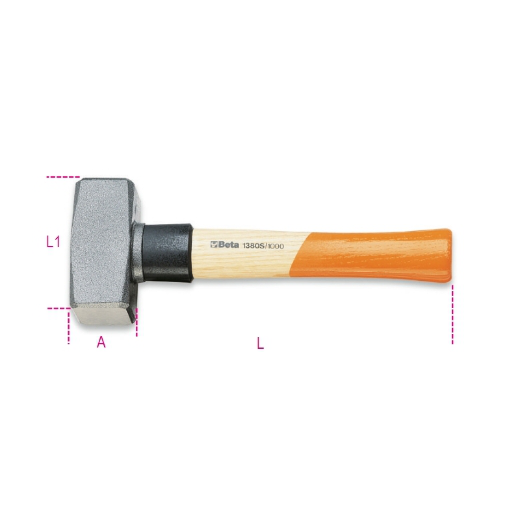 Macetas con collar salvamango mango en madera