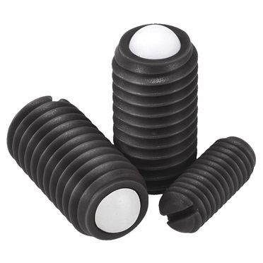 Piezas de presión con resorte,ranura y bola de POM