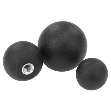 Botones esféricos termoplásticos DIN 319 ampliada