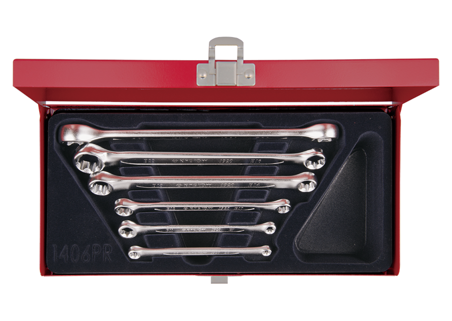 Caja de Llaves de estrella planas TORX®