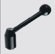 Empuñadura graduable,rosca directa y pomo esférico