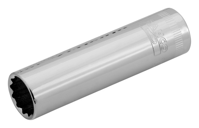Vaso 3/8 Zoll Sechskant-Steckschlüssel Lang, Größe 17 Mm – Für Handgebrauch, Aus Hochwertigem Stahl