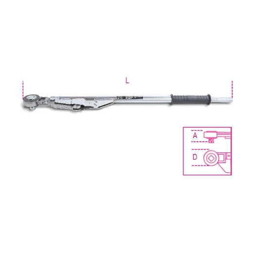 Llaves dinamométricas de desembrague con carraca s