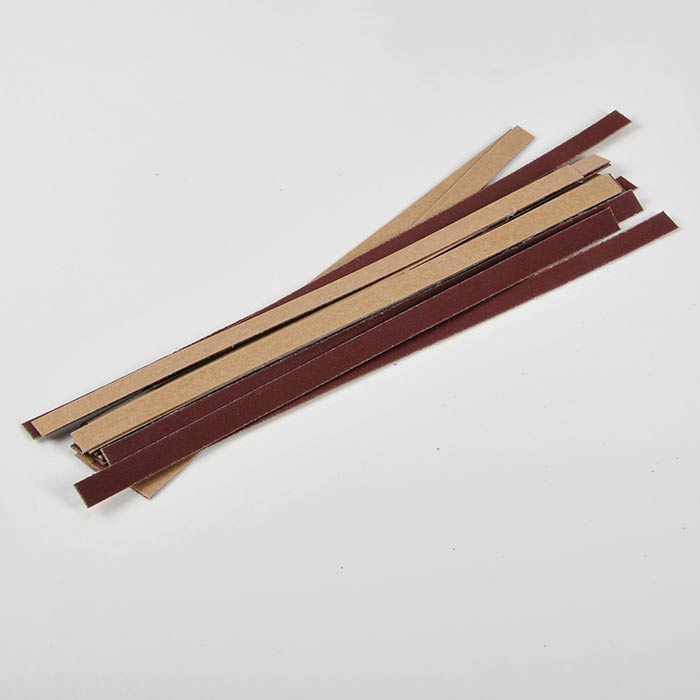 Tiras abrasivas autoadhesivas 250mm K150