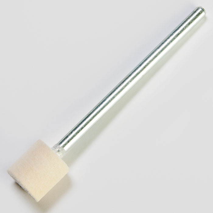 Rotativas de fieltro para pulido pegar y montar