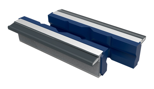 Par de mordazas de poliuretano, magneticas