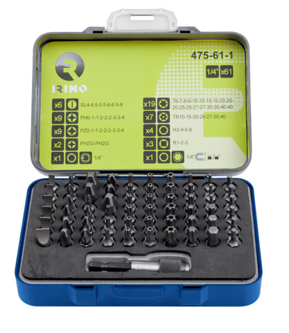 Caja de puntas Hexagonales