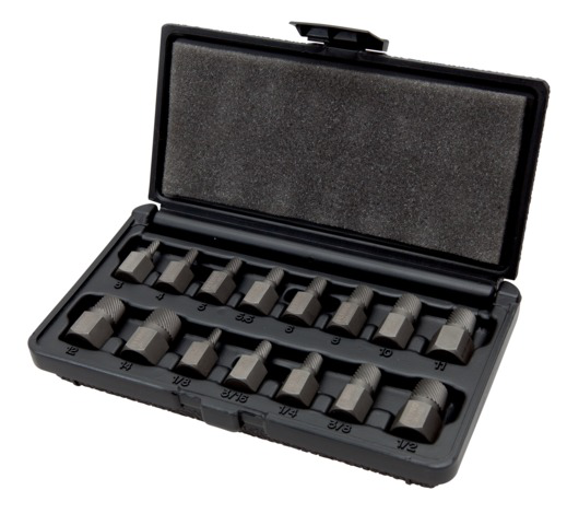 Extractor y puntas extractoras para tornillo roto