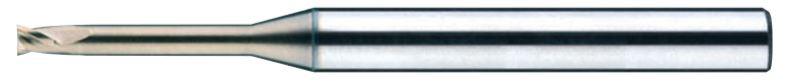 Fresa MD G plana cuello Z=2 J-MAX hasta 45 HRC