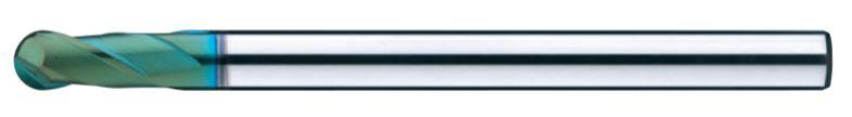 Fresa MD Templado esférica Z=2 T-S HRC50-72