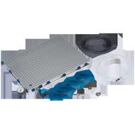 Juego placas de vacío en trama con tobera Venturi