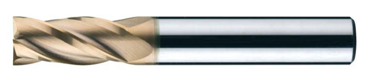 Fresa MD STD plana Z=4 TSIN hasta 50-62HRC