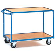 Carro de mesa con 2 estantes, fuerza carga: 250 kg