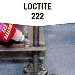 Loctite 222 fijador de baja resistencia
