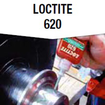 LOCTITE® 620 50ml Botella retenedor alta temper.