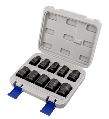 Juego 10 vasos de impacto 1/2 10-24mm