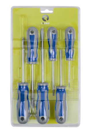 Juego de destornilladores planos, rectos, PH